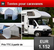 Tentes pour camping-cars et caravanes