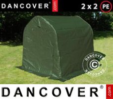Tente de Garage PRO 2x2x2m PE, Vert