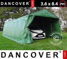 Tente de Garage PRO 3,6x8,4x2,7 PVC, Vert